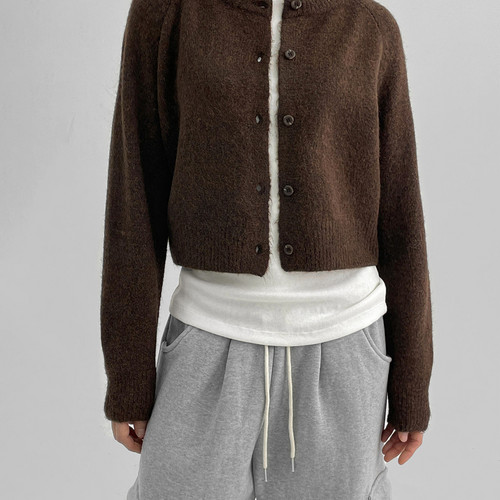 三1220韩国官网Blackup-t38241区女针织衫冬季学院正品瑞丽休闲