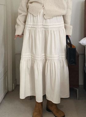 六1213韩国正品heylady-18390 半身裙区新潮纯色别致正品炸街冬款