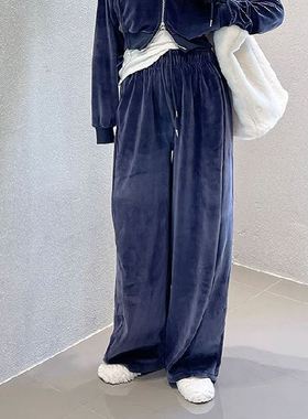 六1213韩国正品10757 休闲裤区街舞冬款潮流新款洋气直邮简约甜美