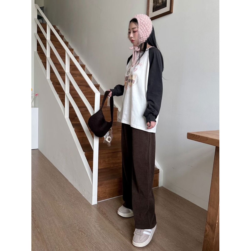 九1117韩国东大门t恤区Fizz-8699950街舞人气经典秋季洋气通勤