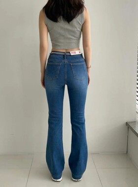 九0305韩国东大门运动牛仔裤区HOW-8453600韩版欧美可爱高端夏季