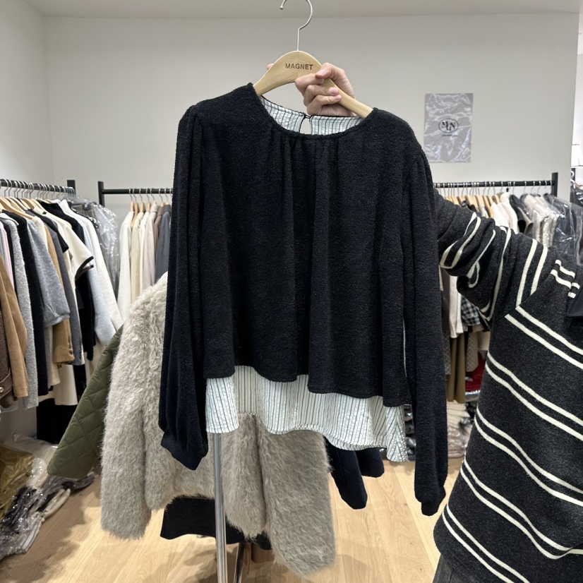 八1112韩国东大门运动户外卫衣区4487592通勤百搭纯色大气正品