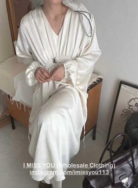 九1102韩国东大门连衣裙区IMISSYOU-8686604人气炸街秋季洋气通勤