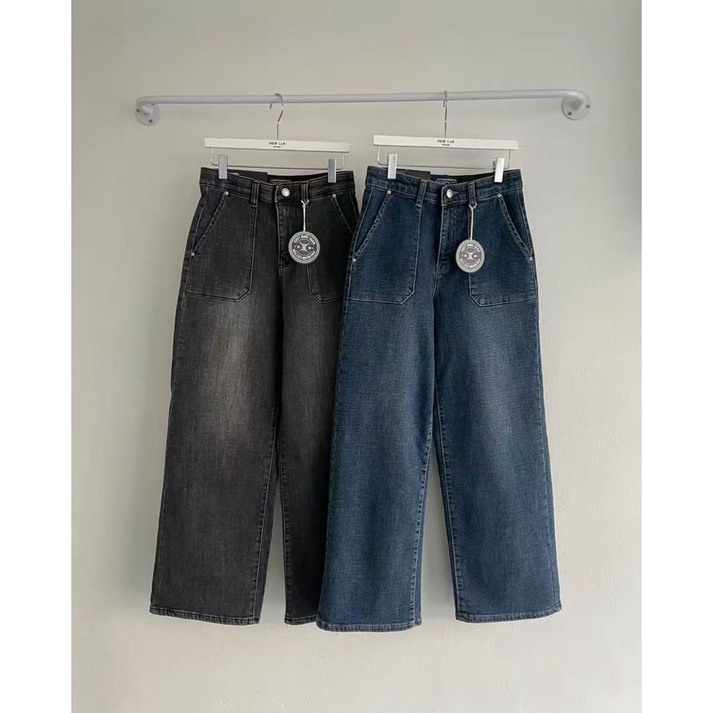 九1117韩国东大门运动牛仔裤区HowLuk-8699706档口可爱舒适冬季