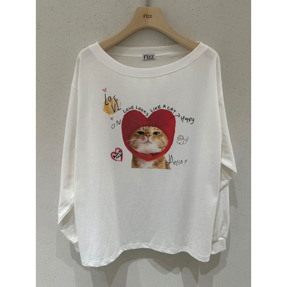 九1102韩国东大门t恤区Fizz-8686198直邮街舞人气炸街秋季洋气