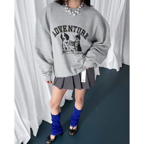 九0322韩国东大门运动户外卫衣区LIVEAID-8753287简洁春季街头