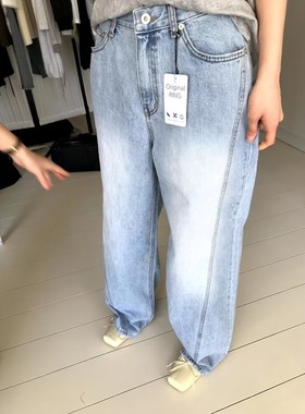九0305韩国东大门运动牛仔裤区WEARE-8454525流行甜美新潮春夏