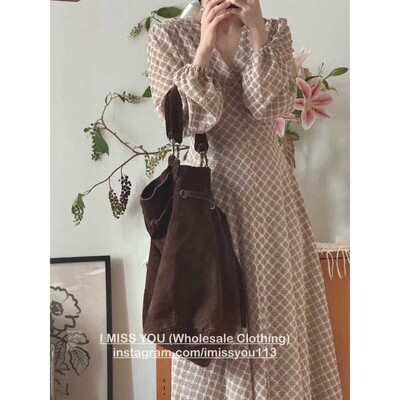 九1102韩国东大门连衣裙区IMISSYOU-8687906冬季简洁正品清新休闲