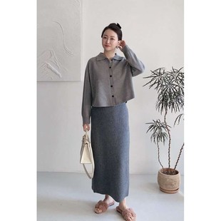 九1102韩国东大门毛衣区AFTERGLOW-8687075个性直邮大气人气魅力