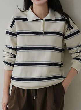 六1213韩国正品mazia-33981 卫衣区清新人气街头秋季时装通勤气质