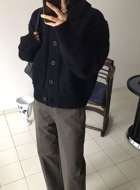 九1021韩国东大门针织衫区SPUSH-8675828秋季别致通勤英伦纯色