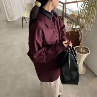 时尚 8635184正品 休闲复古直邮知性 区BLAIR 九0908韩国东大门衬衫