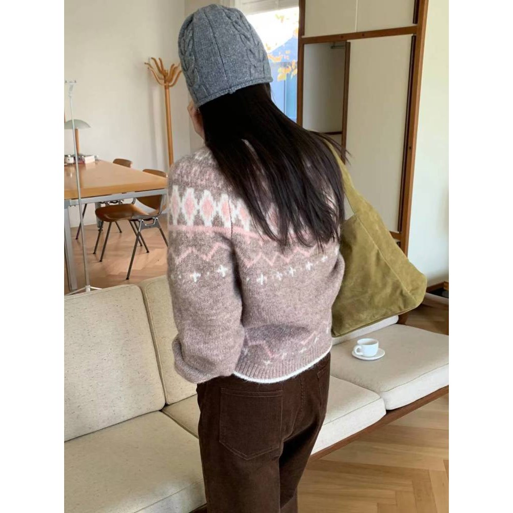 九1126韩国东大门针织衫区AREING-8711928百搭冬款大气新款简洁