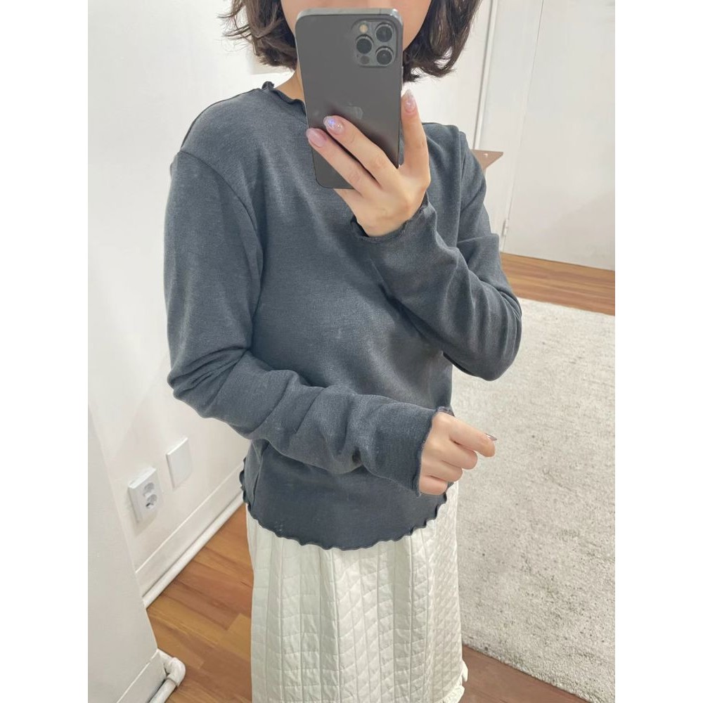 九1117韩国东大门t恤区Delight-8700110时装甜美风格秋冬端庄韩版