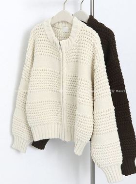 六1213韩国正品17862 针织衫区气质纯色高档正品街舞冬款潮流新款