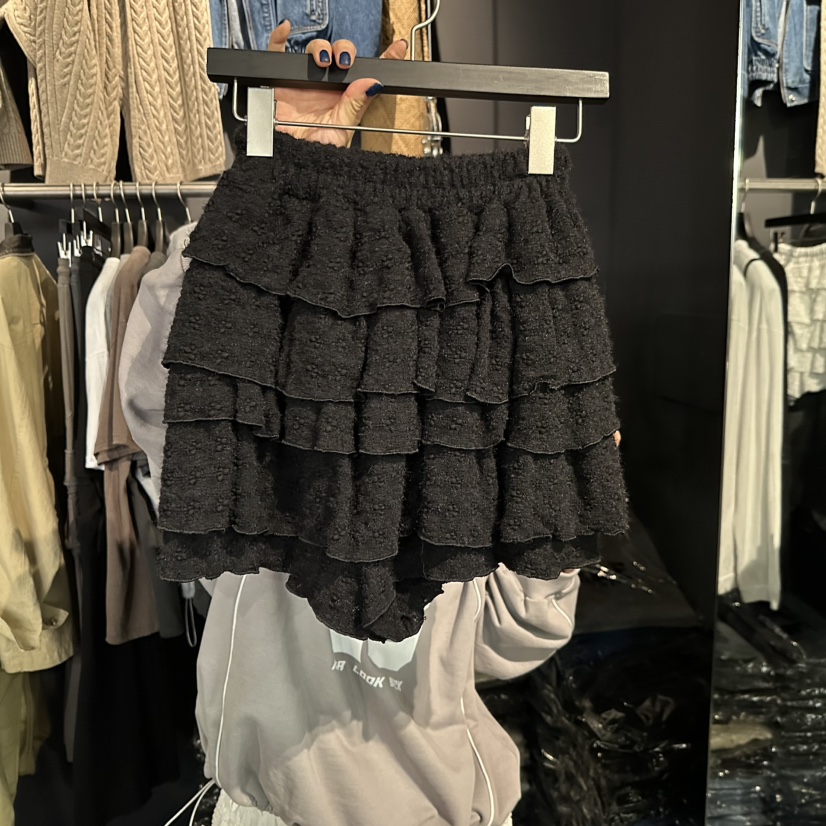 八1205韩国东大门运动短裤区4521571欧美冬款学院新款精致直邮