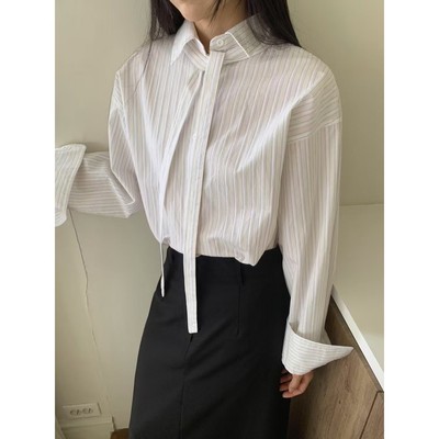 九0824韩国东大门衬衫-区BABYTOUCH-8616951通勤复古冬季欧美正品