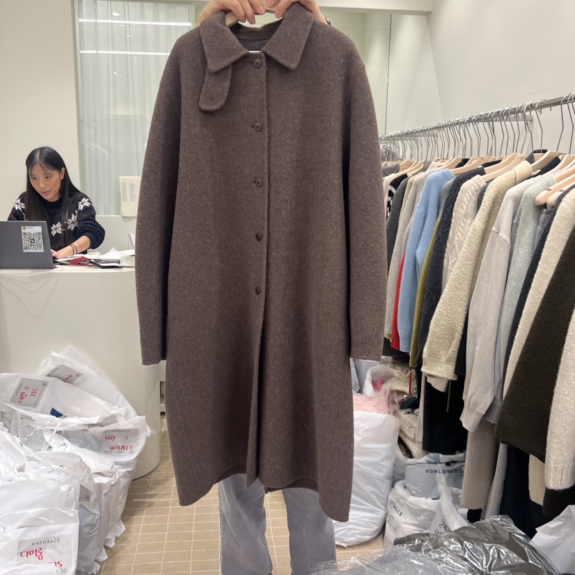 八1125韩国东大门运动瑜伽外套款大衣区4498151流行冬季百搭正品