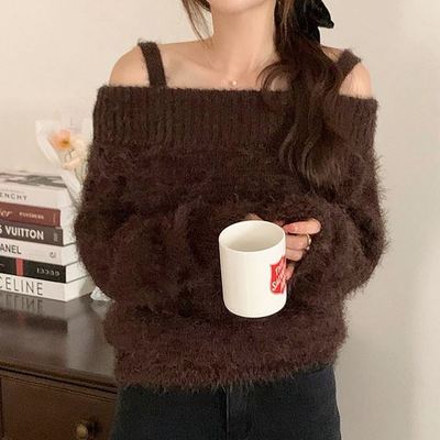 六1213韩国正品con-migo2551 吊带区街舞冬款潮流新款洋气直邮