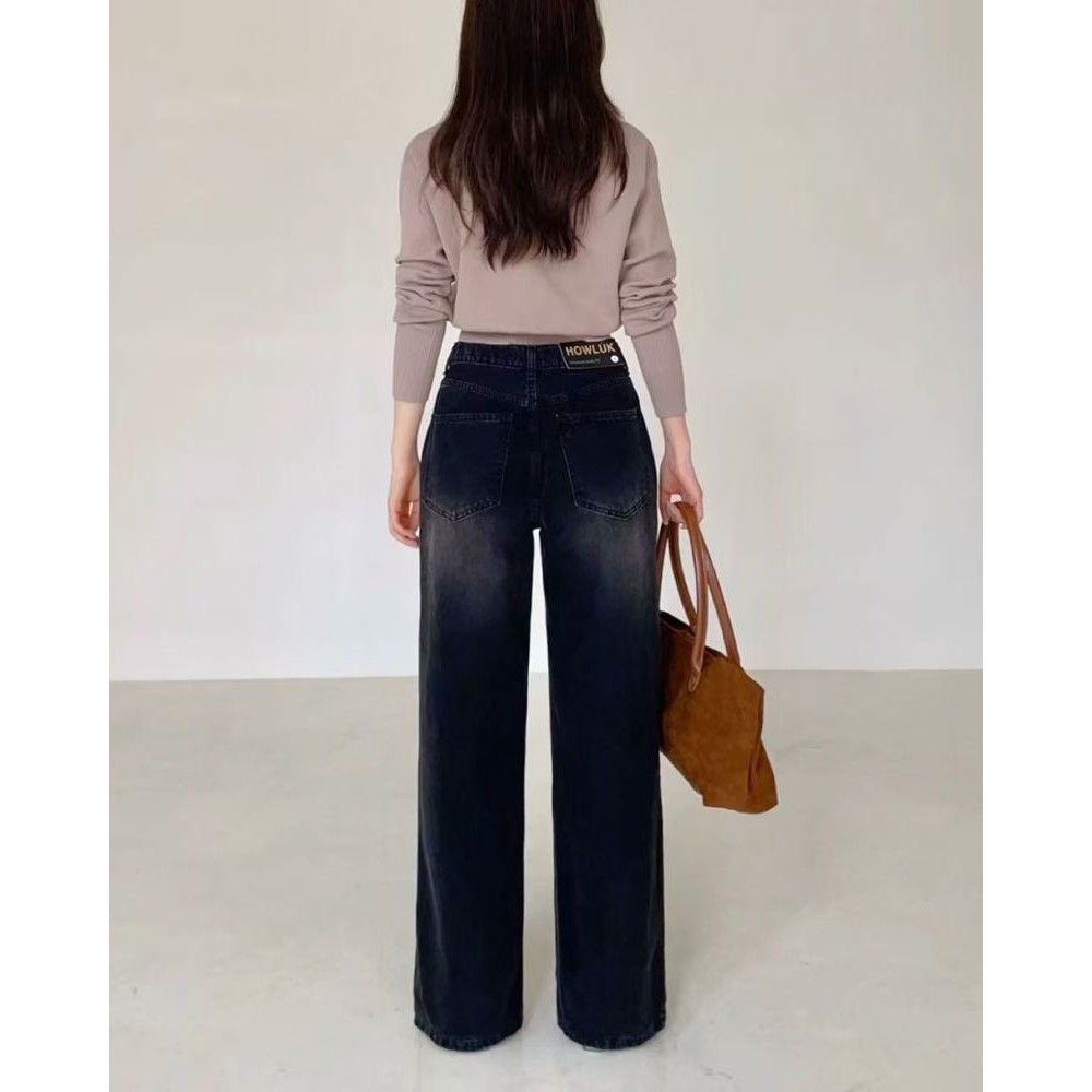 九0924韩国东大门运动牛仔裤区HowLuk-8651378休闲经典直邮清新