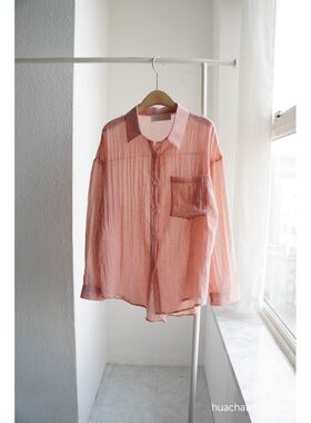 九0704韩国东大门衬衫区Adorable-8761813通勤经典纯色档口正品