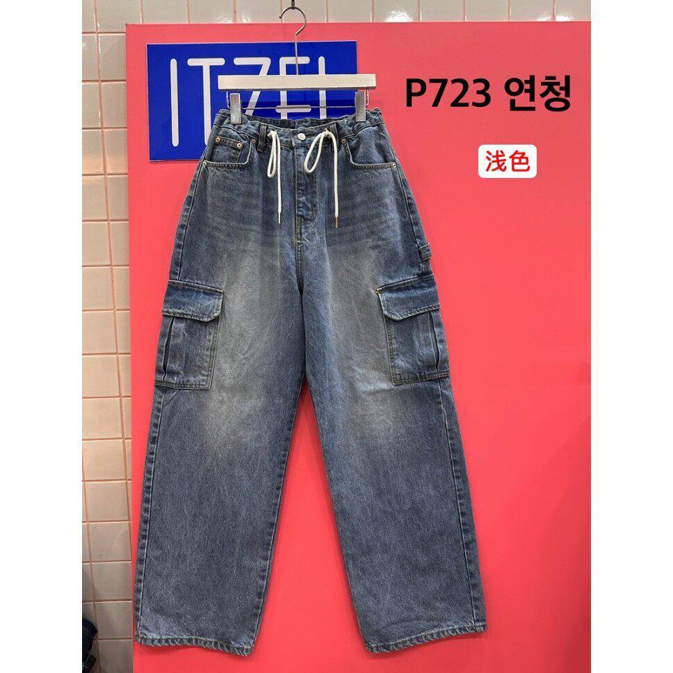 八0214韩国东大门运动牛仔裤区4565320纯色知性正品个性冬款清新