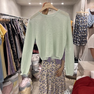 八1216韩国东大门运动户外针织衫 热销区4540068街头人气高档春季