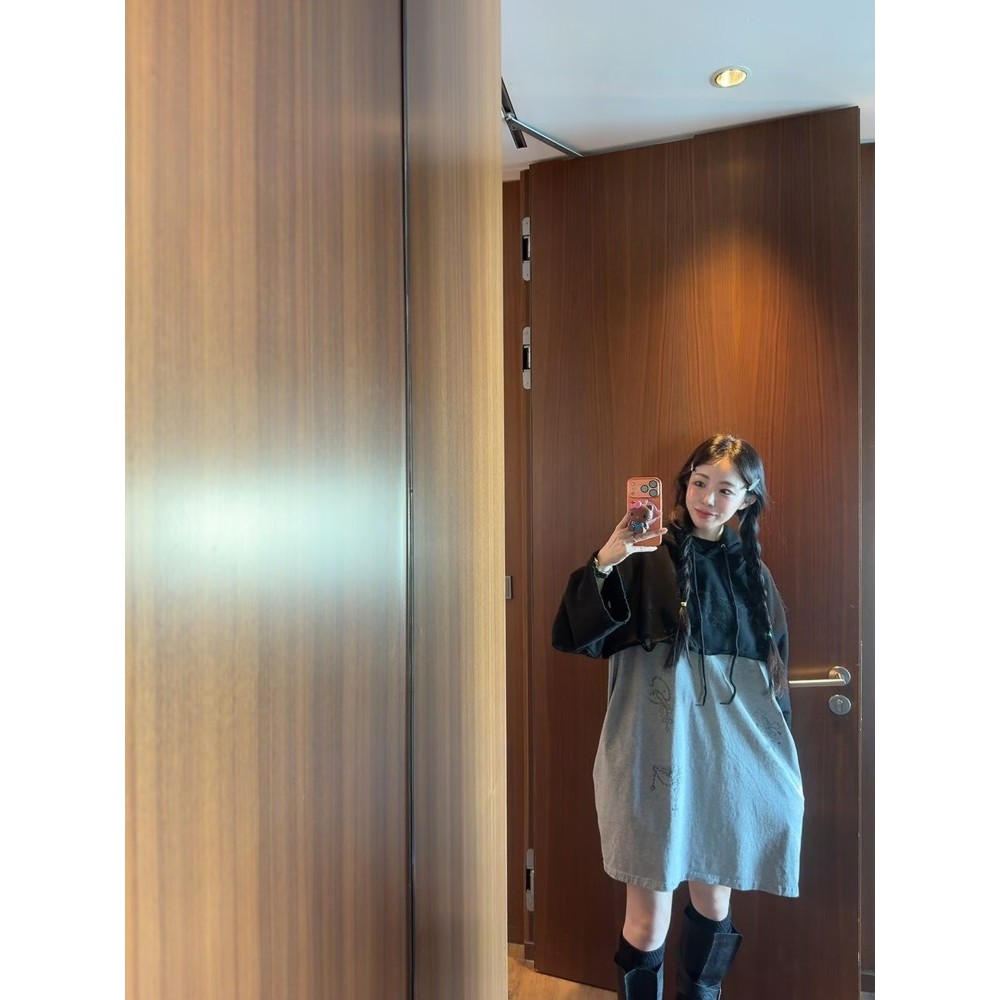 九1117韩国东大门连衣裙区PALETTE-8700795可爱原宿冬季炸街正品