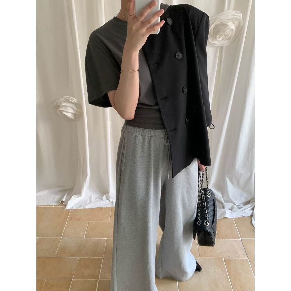 九0908韩国东大门休闲长裤区VINTAGEVIBE-8633931甜美风格秋冬