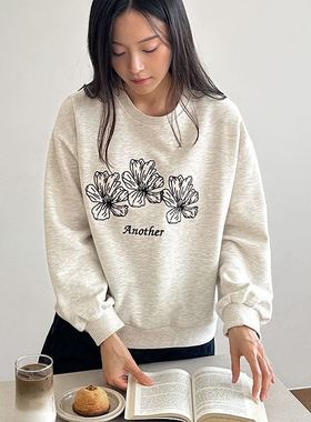 六1213韩国正品purplia-47557 卫衣区浪漫正品魅力休闲百搭直邮