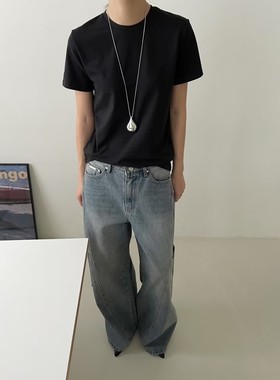 九0731韩国东大门运动牛仔裤区3another-8598234街舞休闲简约直邮