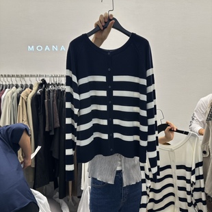 简约冬款 八1216韩国东大门运动户外针织衫 区4540240纯色街舞正品