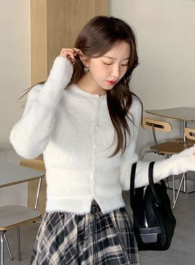 六1213韩国正品deepn-y-42645 针织衫区精致秋季高端通勤新潮纯色