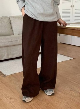 九1126韩国东大门休闲长裤区doubleJ-8712854档口冬季英伦正品