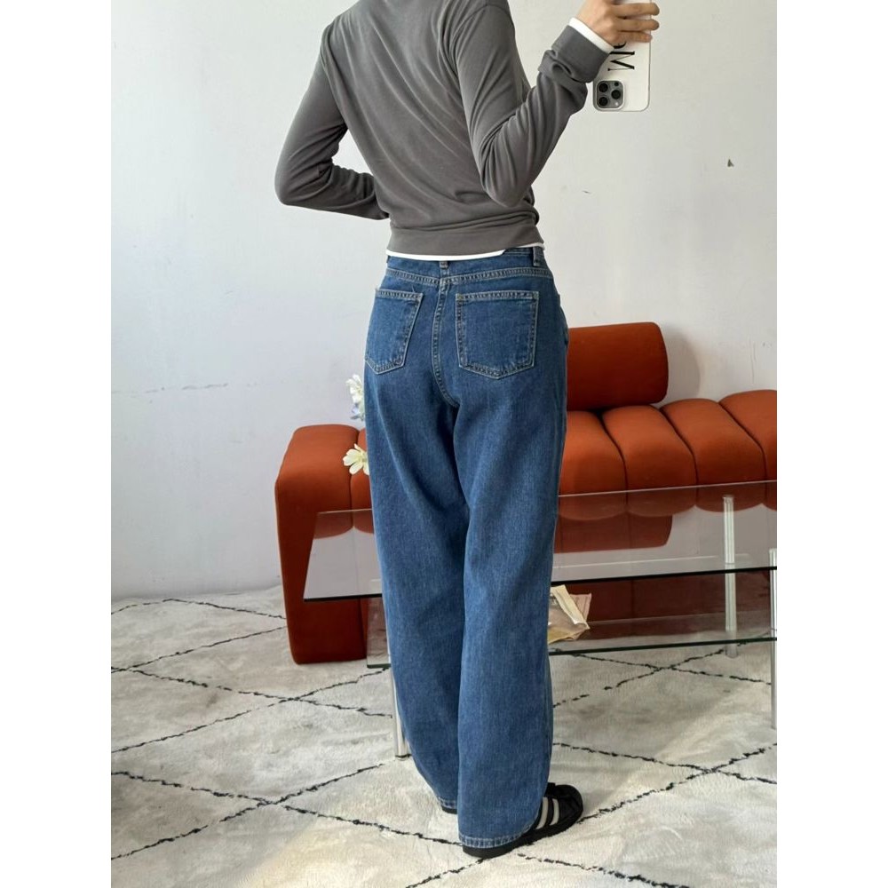 九1117韩国东大门运动牛仔裤区Delight-8700113原宿休闲潮流直邮