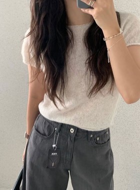 九1102韩国东大门针织衫区LOUNGEBERA-8687683时装甜美独特秋冬