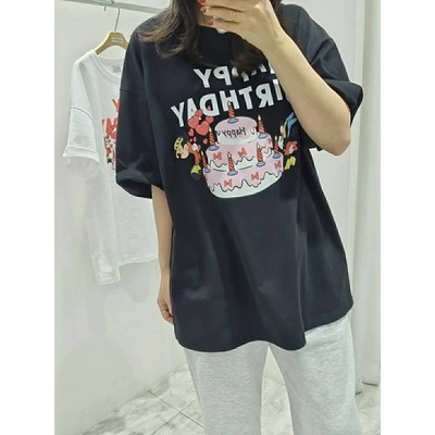 九0908韩国东大门t恤区DONNELLY-8634313秋冬修身韩版百搭可爱