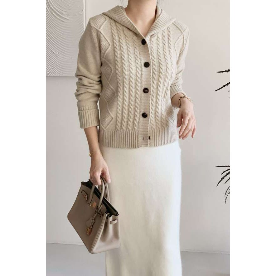 九1102韩国东大门毛衣区AFTERGLOW-8687077知性正品英伦冬款清新