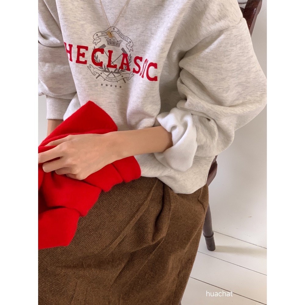 九1102韩国东大门t恤区nomad-8686787甜美潮流秋冬别致韩版简约