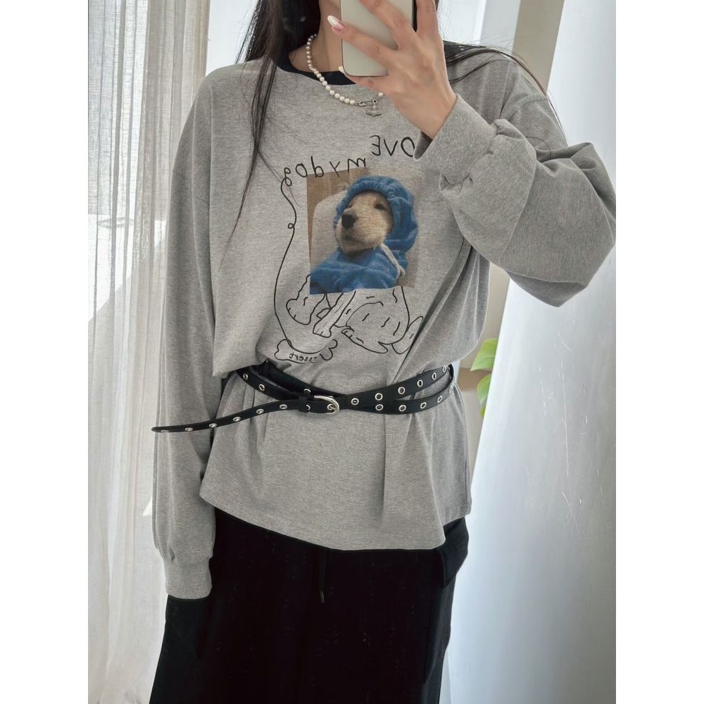 九1102韩国东大门t恤区Fizz-8686217修身休闲个性直邮大气人气