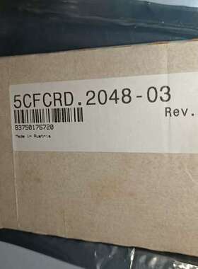 议价贝加莱储存卡5CFCRD-2048-03 SSD-C02可维修
