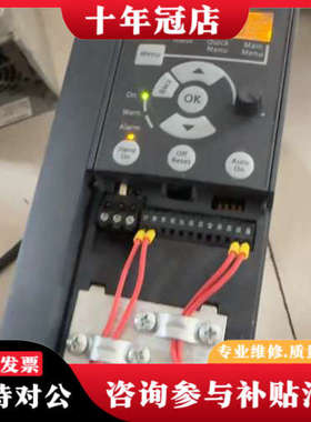议价丹佛斯变频器FC-051P 5.5kw 成色9成新以上 以测议价