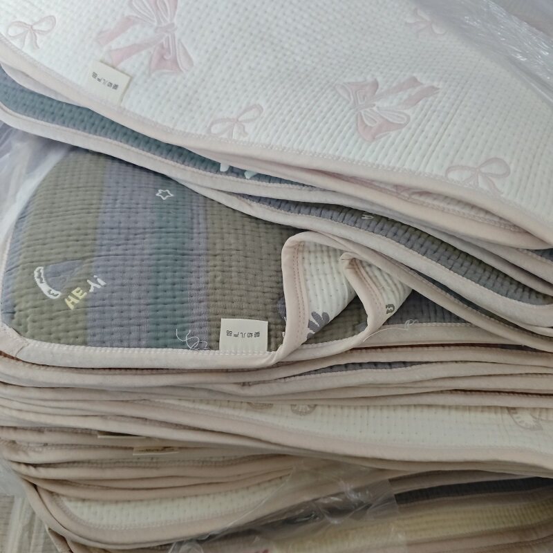 新品韩国毯多层纱布毛巾被纯棉全棉床单宝宝盖毯柔软舒适图片