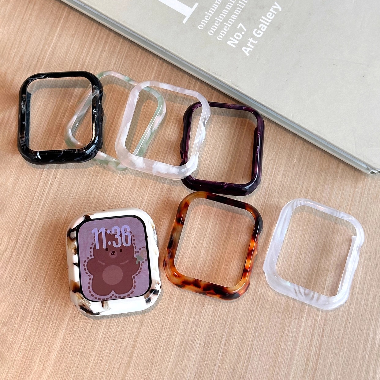 适用苹果手表s10代iwatch树脂壳