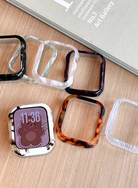 适用苹果手表s10代iwatch树脂壳