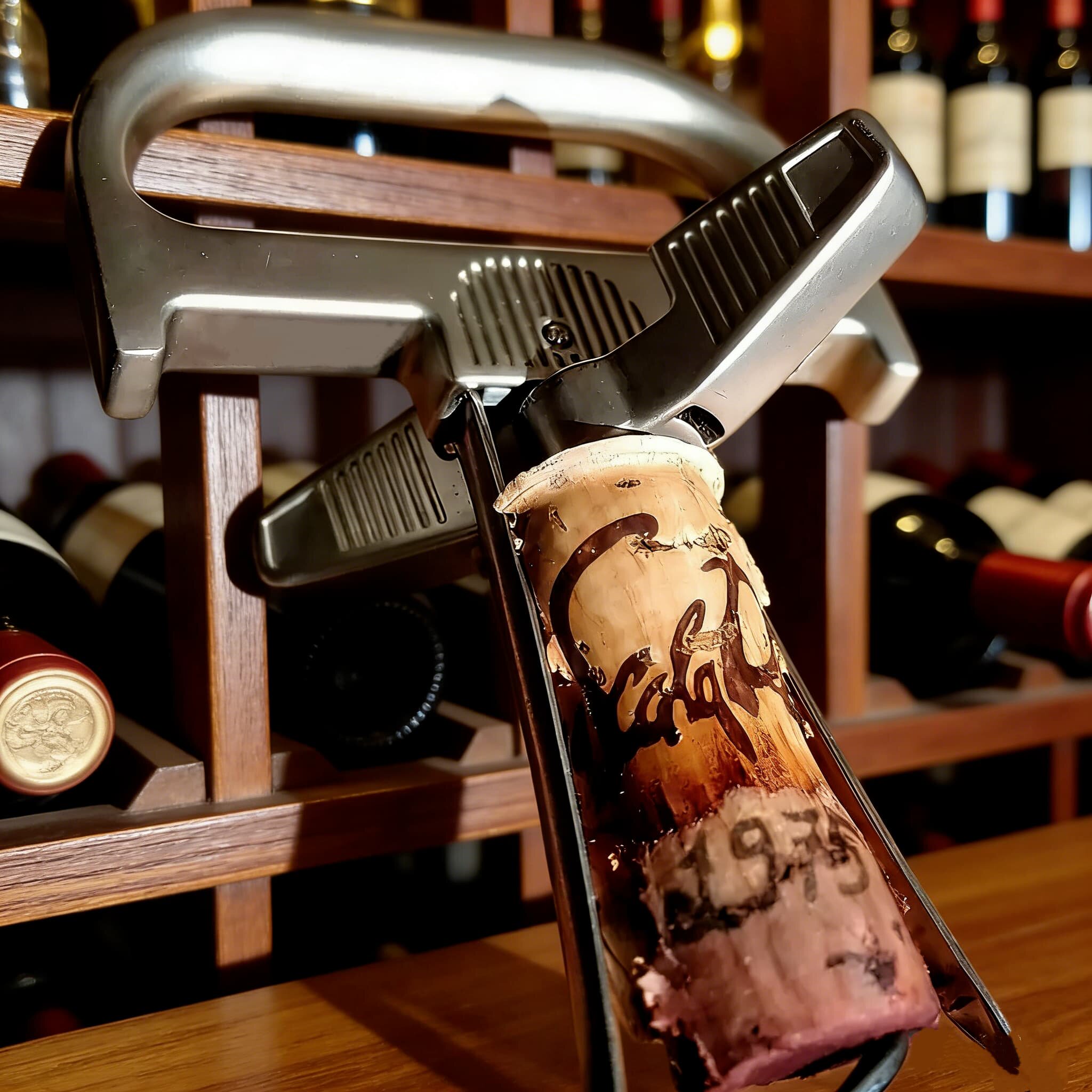 美国款高级红酒老酒开瓶器ahso两夹片老酒刀葡萄酒起子送礼家用