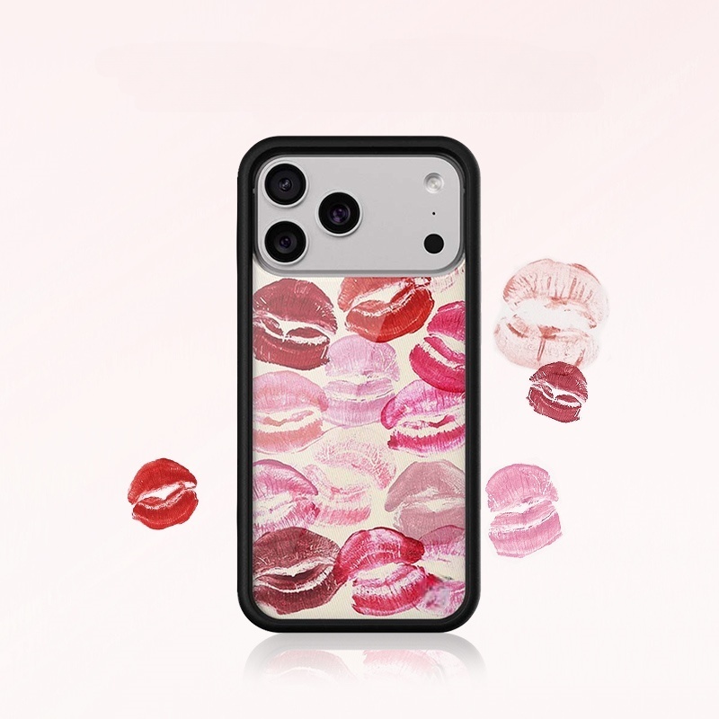 联名代购明星同款唇印手机壳