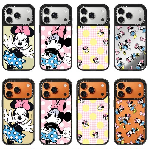 C家ASETi华强北圆点米妮适用iPhone苹果17promax手机壳16promax/Air/16pro防摔14plus日韩14promax创意13pro