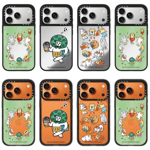 C家ASETi华强北适用iPhone苹果18promax手机壳14promax/Air/18pro喵之助环绕音乐17promax日韩15promax奢华女