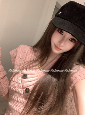 F PROJECT【允真】 纯欲羊毛针织一字肩V领显瘦包臀袖套连衣裙